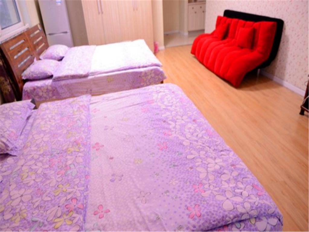 Green Express Apartment Harbin West Railway Station Eksteriør billede